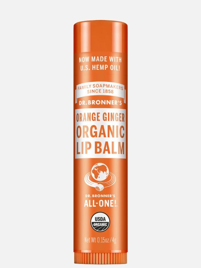 Dr. bronners organic lip balm.