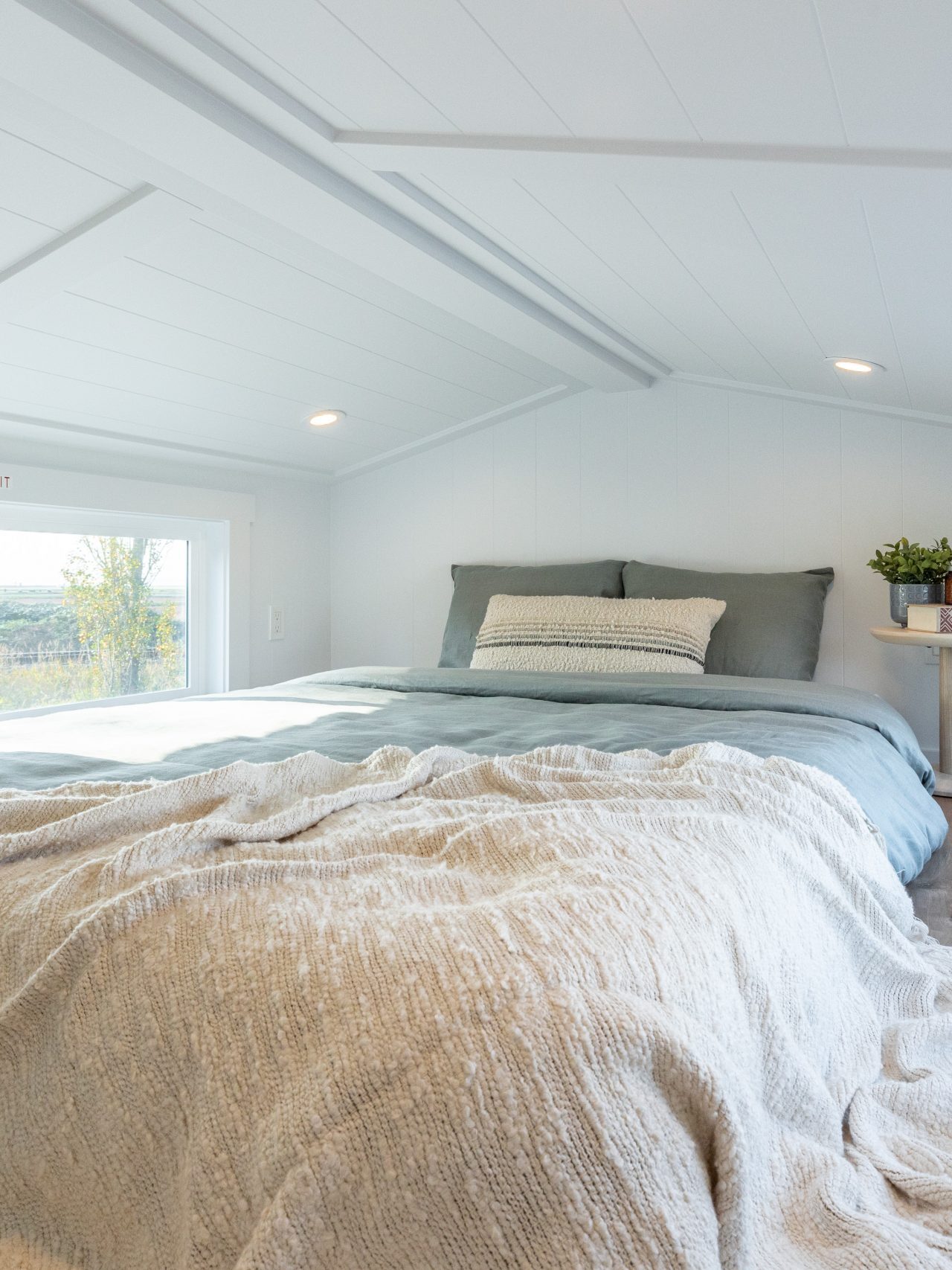 The interior of a Mint Tiny Home.