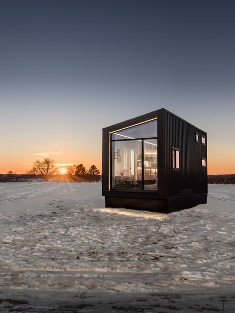 A New Frontier tiny home.