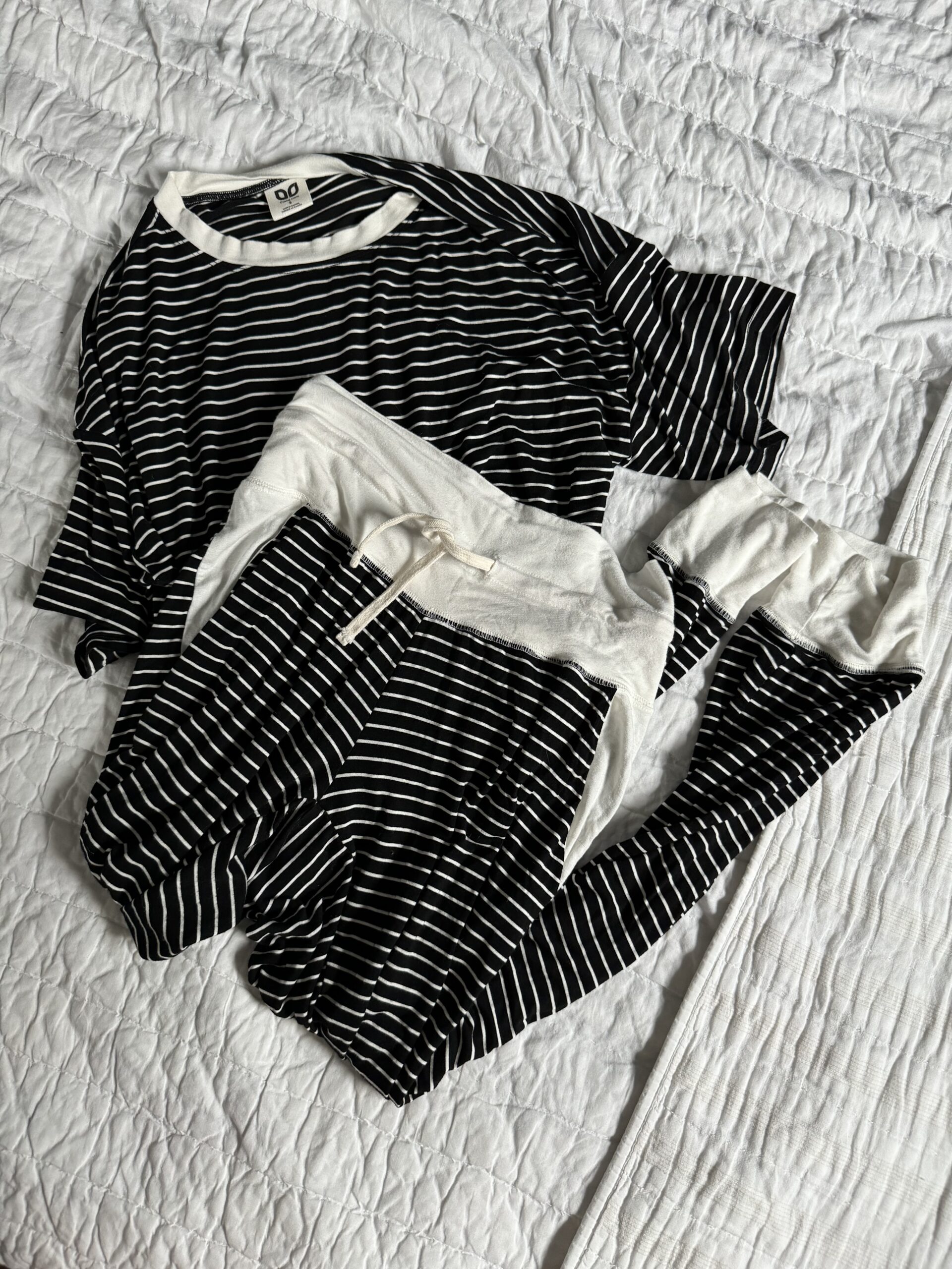 Close up of This is J Pajamas. 